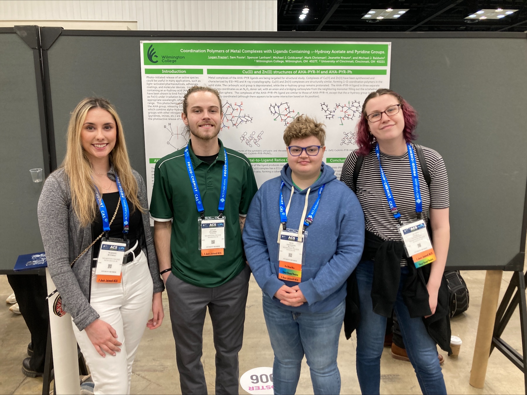 HandsOn Learning Chemistry Students Attend National Professional