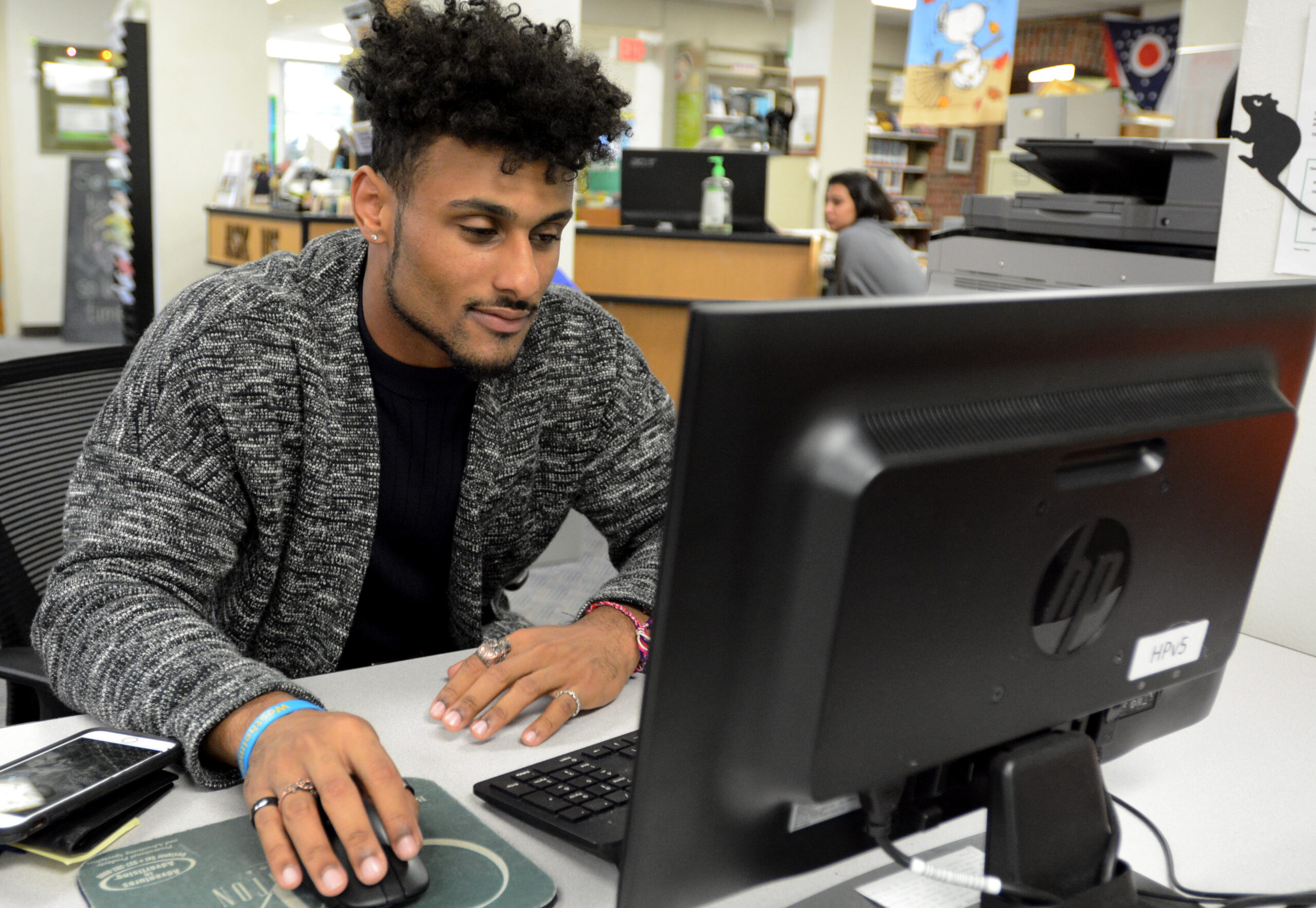 The Computer Lab in the Writing Center